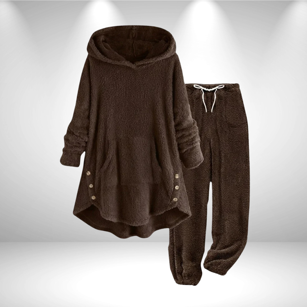 Neralisse - Ultra-Zachte Lounge Tuniek Set met Cocooning Winterstijl