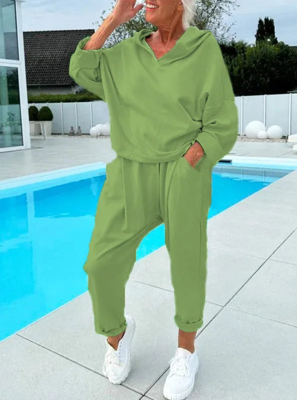 Adrienne - Comfort Tweedelig Set Hoodie & Harembroek
