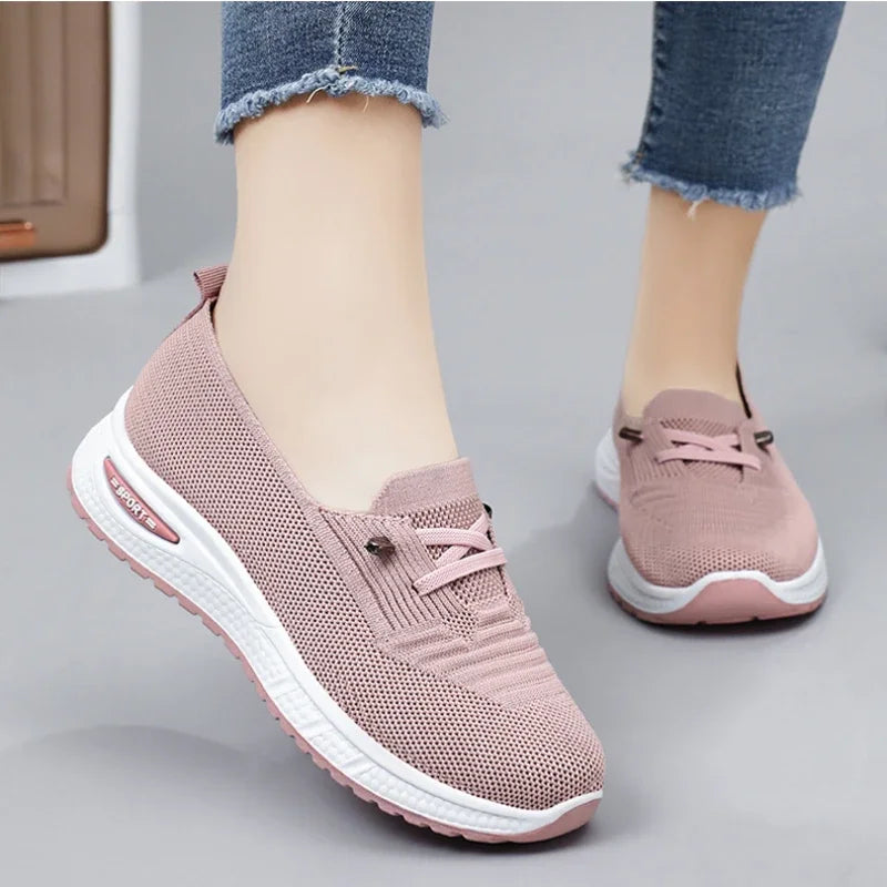 Cirelda - Lichte en Ademend Sneakers voor Dagelijkse Wandeling