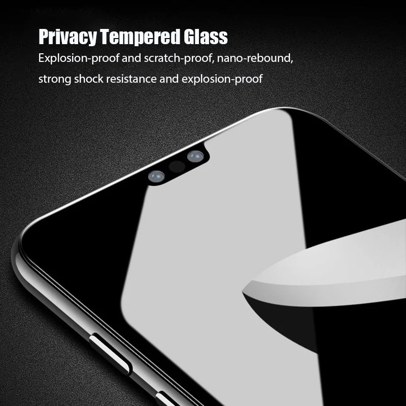 iPhone 16 17 18 15 14 pro verre trempé de confidentialité pour iphone 15 14 13 12 11 pro max iphone14 iphone13 iphone16 iphone 16 pro verre trempe accessoires de protection d'écran anti espion iphone 14pro