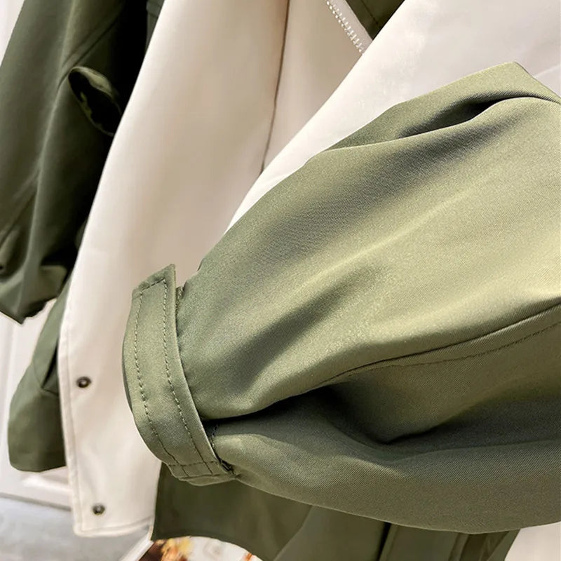 Lilian - Stijlvolle Stijlvolle Waterabsorberende trenchcoat