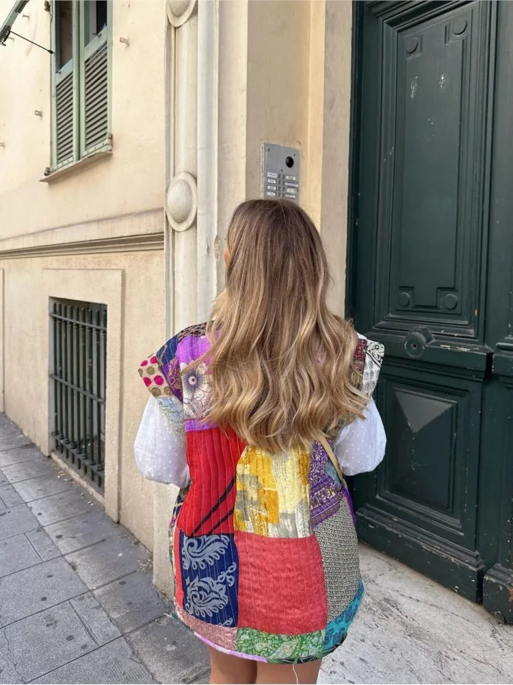 Colorcascade Gilet - Perfect voor het aankomende seizoen!