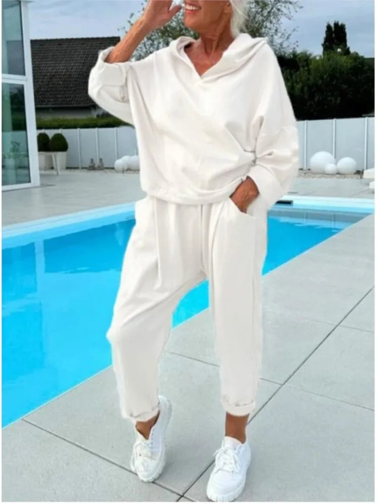 Adrienne - Comfort Tweedelig Set Hoodie & Harembroek