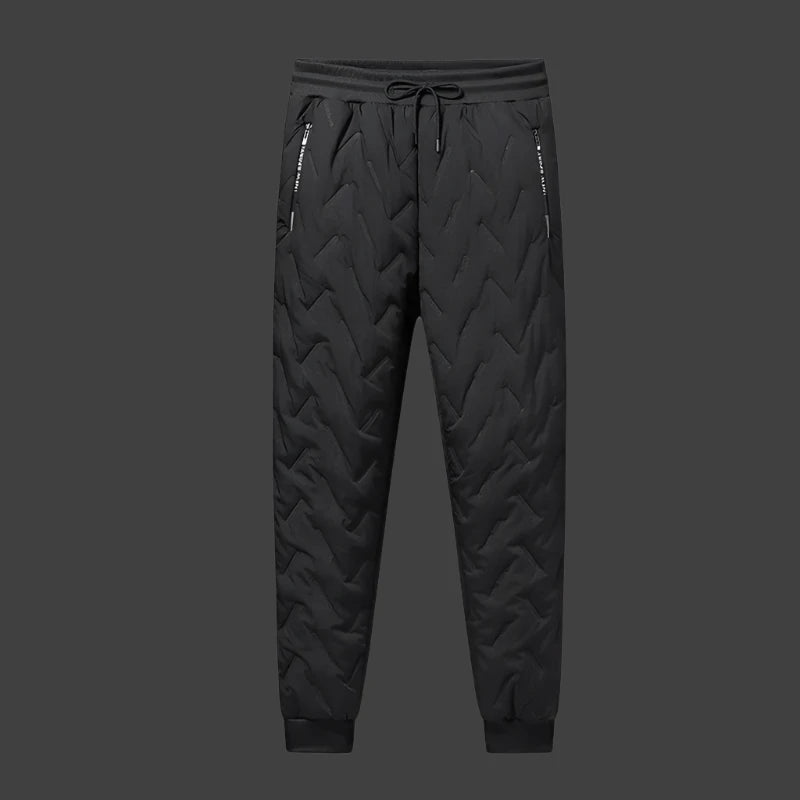 Denzel - Warme en winddichte joggingbroek van lamswol