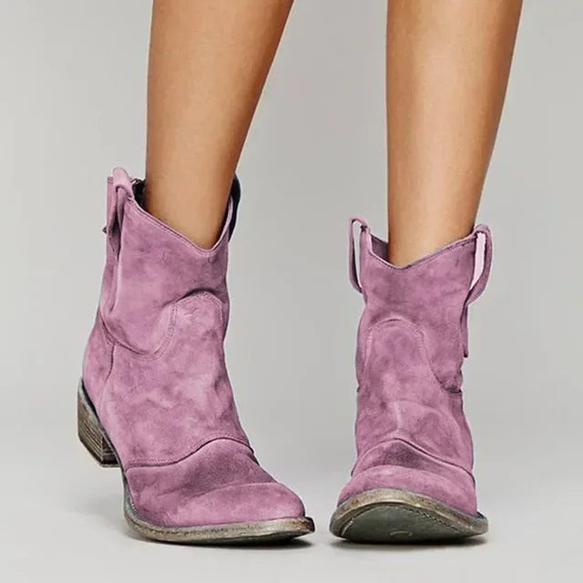 Dael - Vintage Cowboy Enkellaarsjes