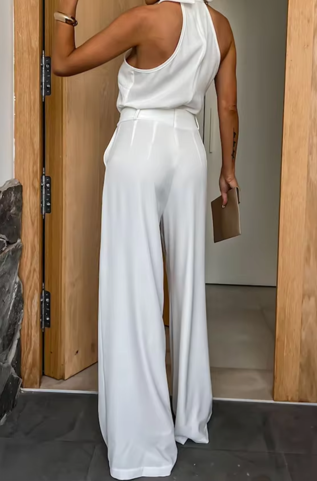 Tulsa - Elegante Mouwloze Jumpsuit