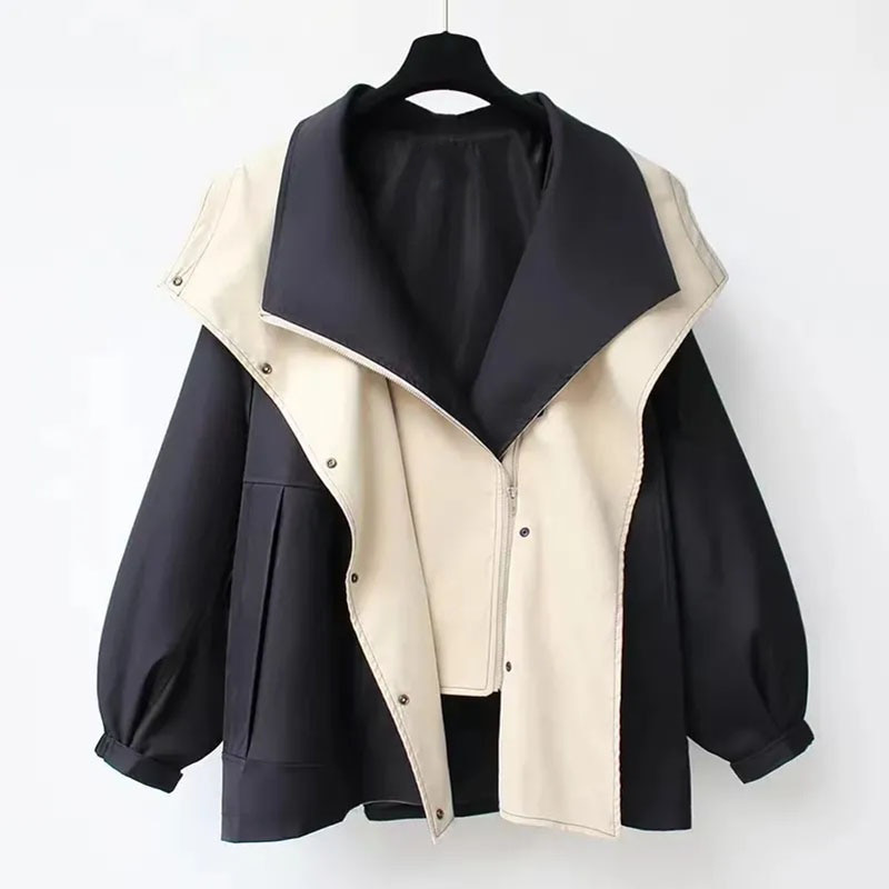 Lilian - Stijlvolle Stijlvolle Waterabsorberende trenchcoat