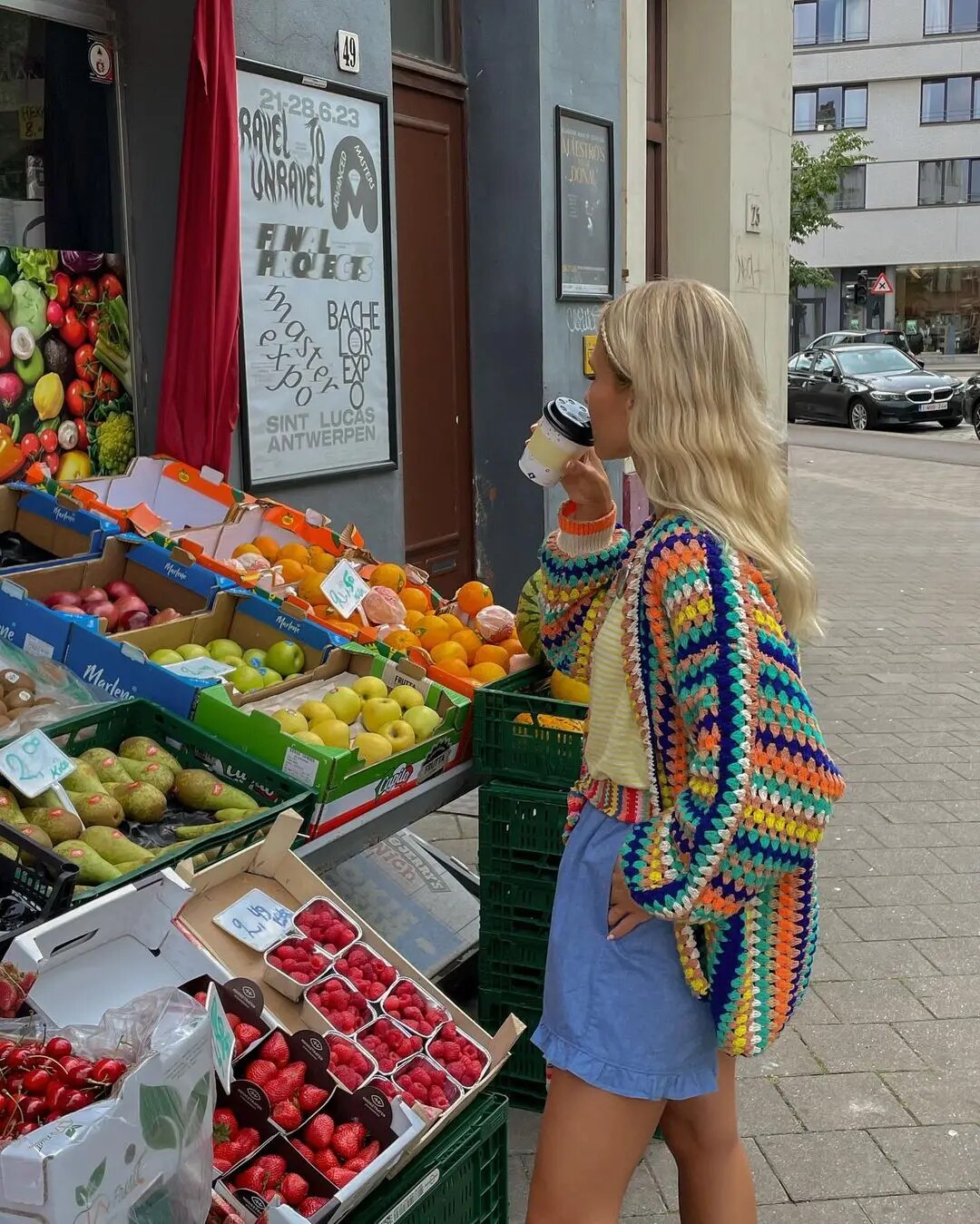 Valentina - Kleurrijk Gehaakt Vest
