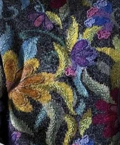 Anneke - Trendy Bloemen Trui