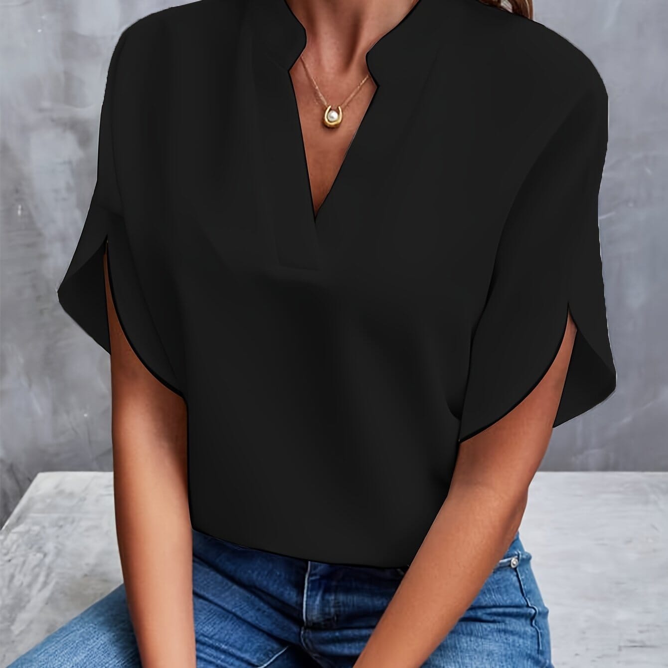 Nina - Elegante Lichtgewicht Blouse