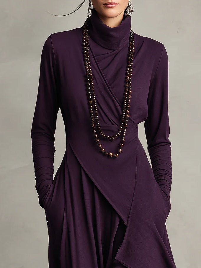 Gisavelle - Maxi Asymmetrische Elegante Avondjurk