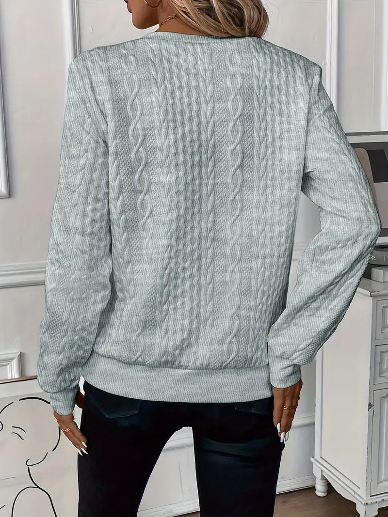 Sanne - Sweater met rits