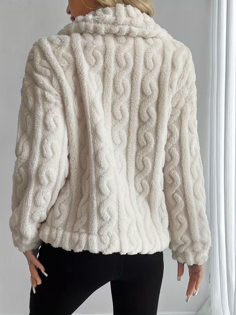Nelle - Teddyjas voor dames met knopen