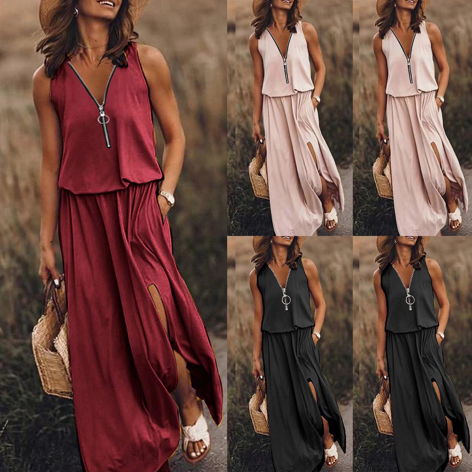 Pavina - Elegante jurk met print voor dames