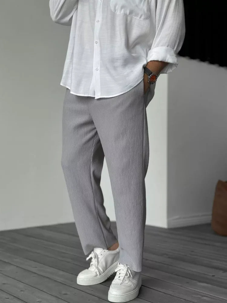 Vincenzo - Premium heren rib broek