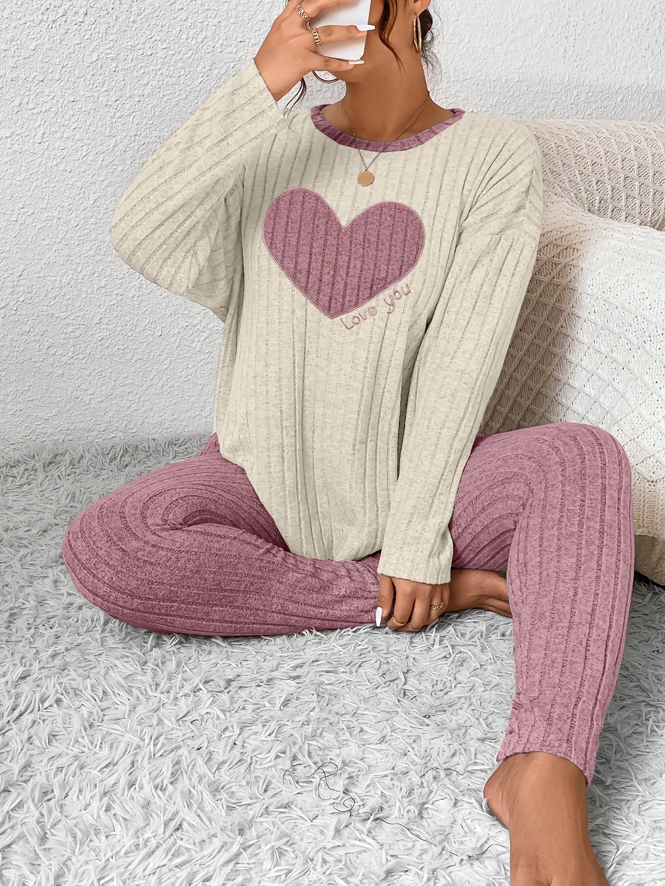 Javelle - Set Loungewear Hart Comfort Relax
