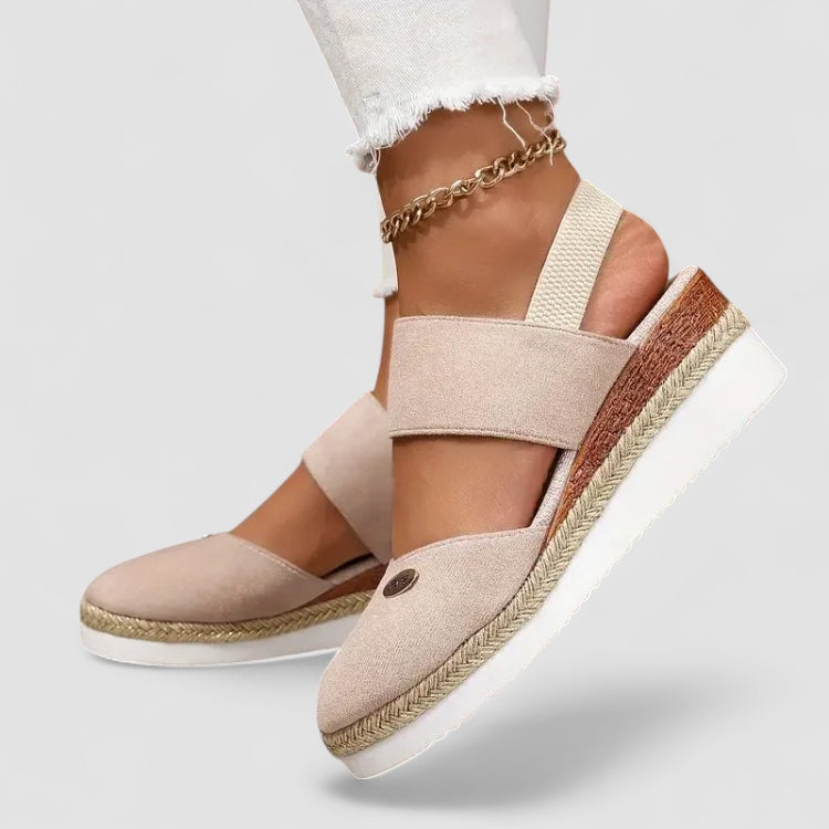 Lioraelle - Orthopedische sandalen met platform, geventileerd en casual