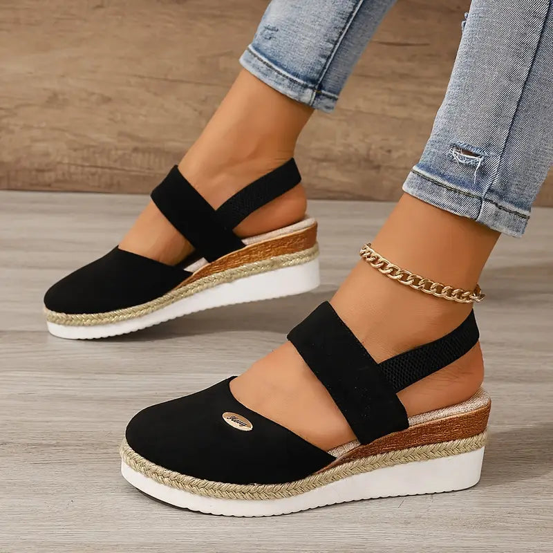 Lioraelle - Orthopedische sandalen met platform, geventileerd en casual