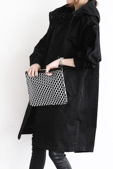 Henriette - Elegante lange cardigan voor dames met kraag en zakken