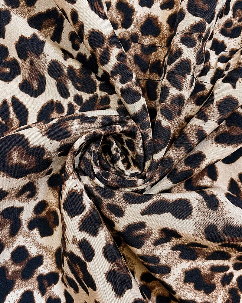 Fioraine - Elegante Luipaardprint Jas voor Dames