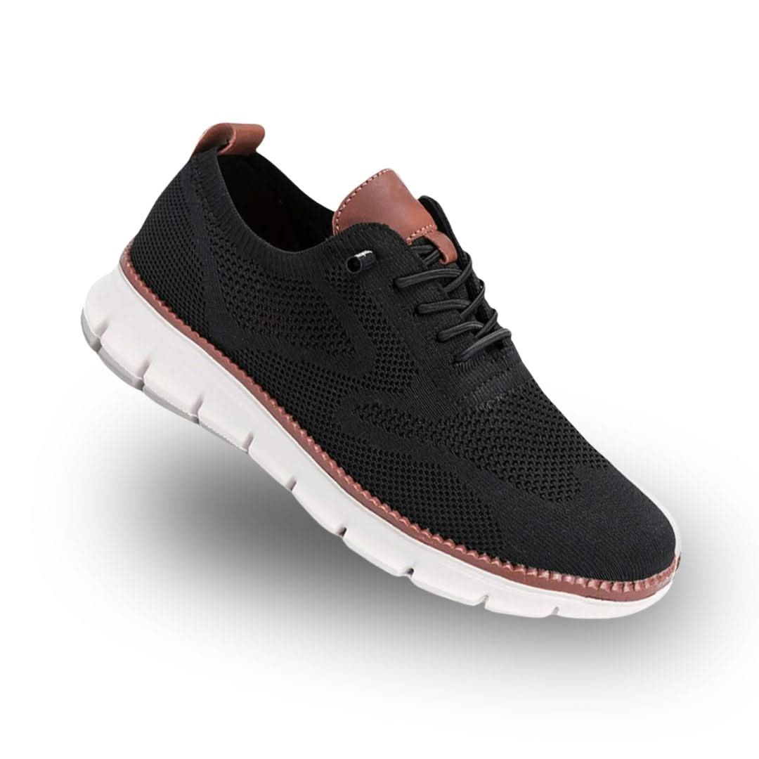 Noah - Ademend heren schoenen met veters voor dagelijks comfort
