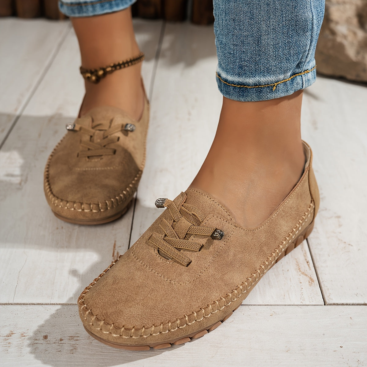 Heliara - Flexibele Mocassins met Volledige Comfortondersteuning