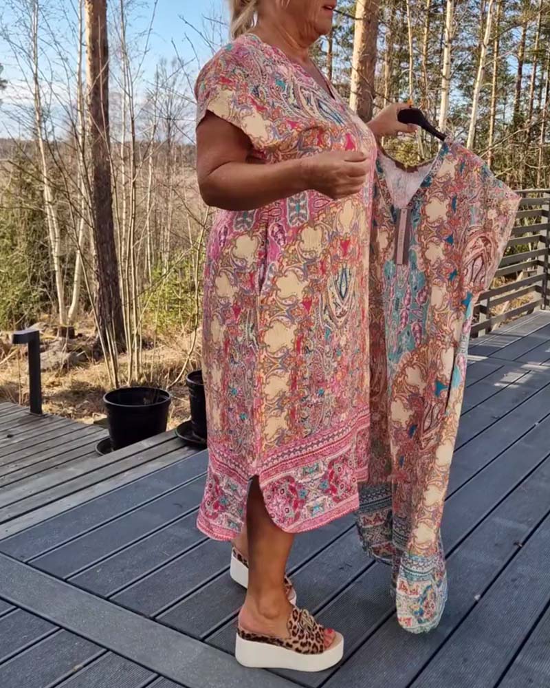 Ailina - Prachtige dames zomerjurk