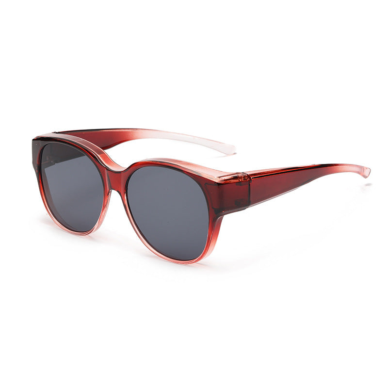 Dovrya - Zonnebril voor dames met cat eye gepolariseerd UV400, chique stijl