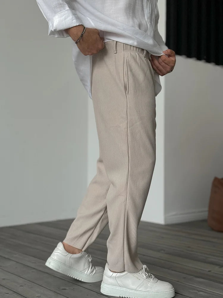 Vincenzo - Premium heren rib broek