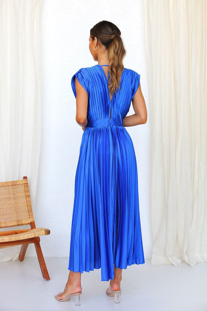 Solenne - Elegante Midi Dress