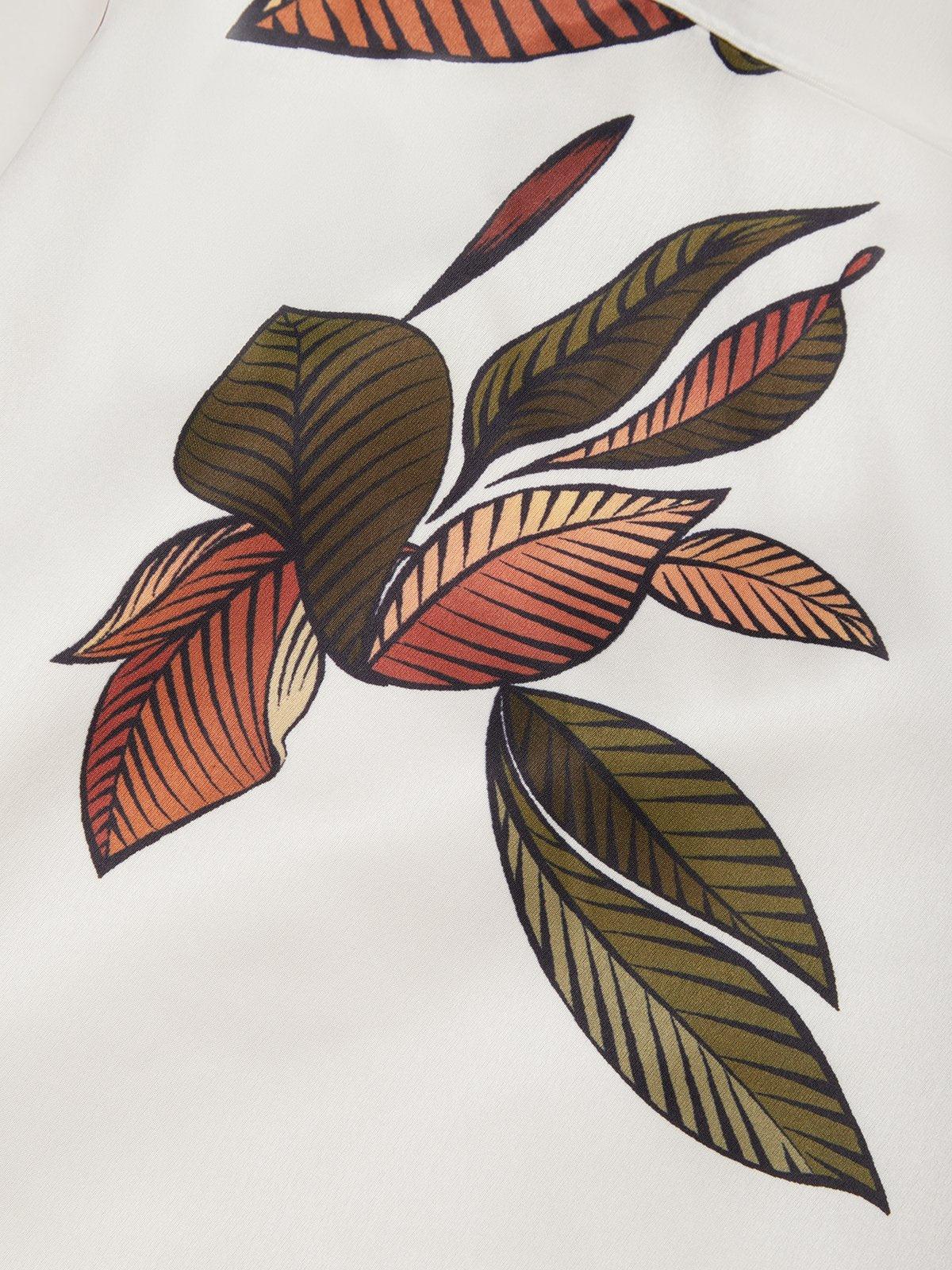 Nysoria - Elegante Bloemenprint Wikkeljurk
