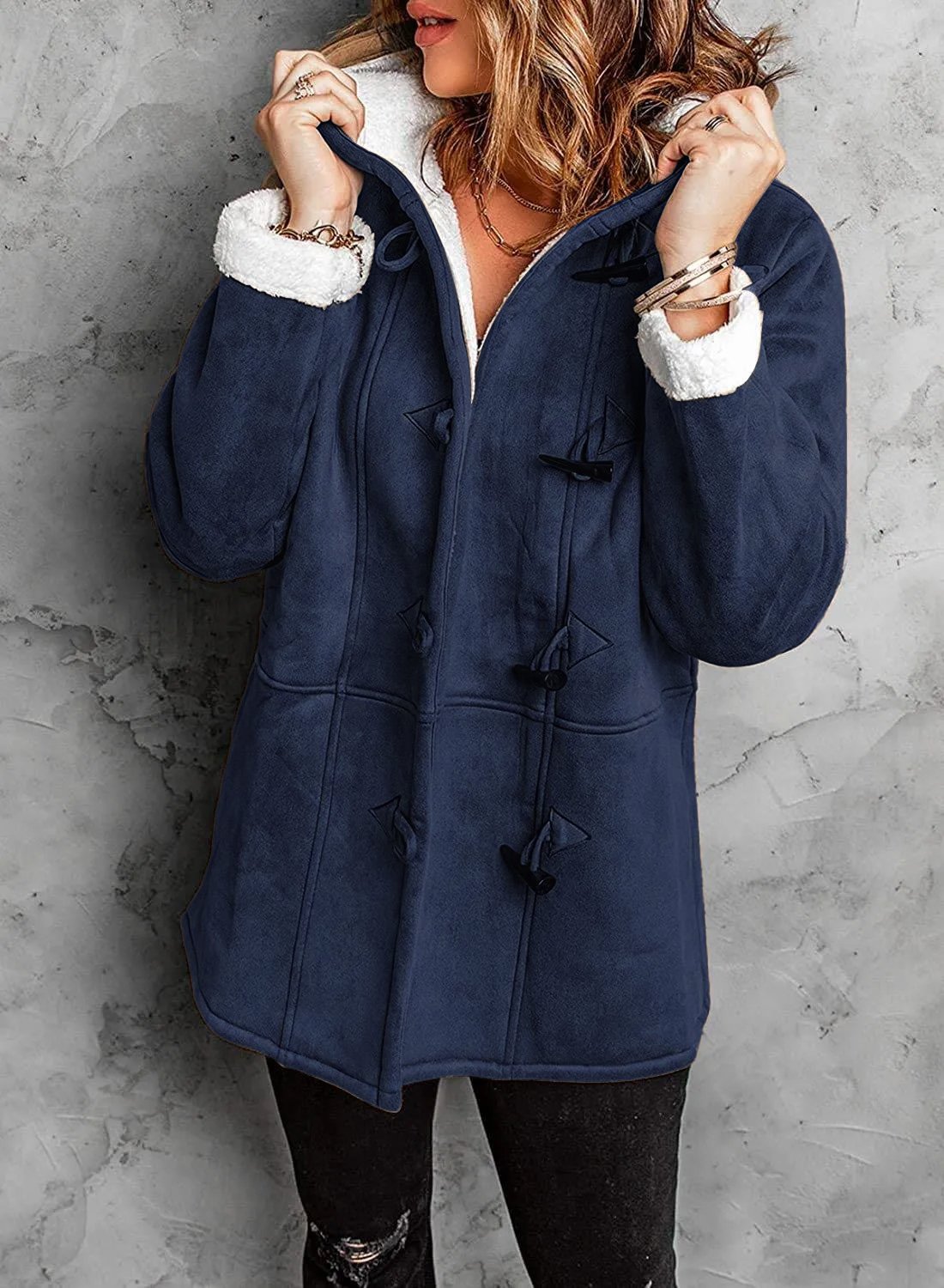 Nienke - Warme winterjas met een unieke look