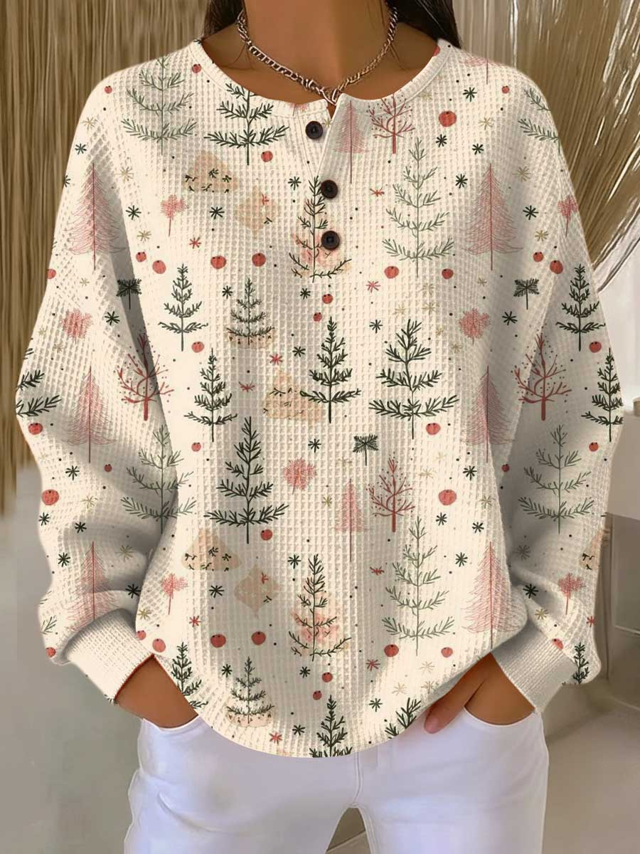 Delvarina - Elegante Casual Trui voor Koude Dagen