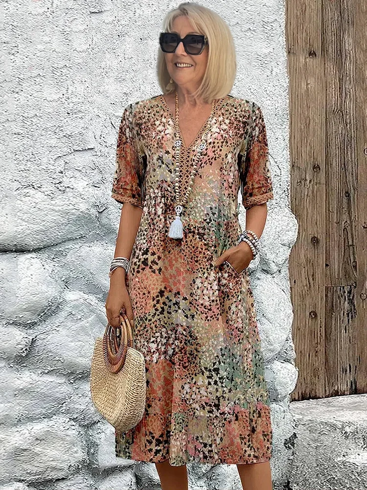 Coraline - Elegante en moderne midi-jurk