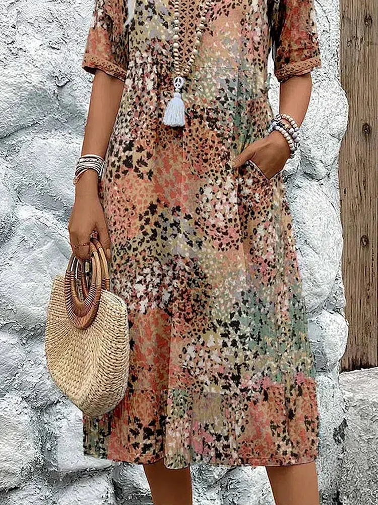 Coraline - Elegante en moderne midi-jurk