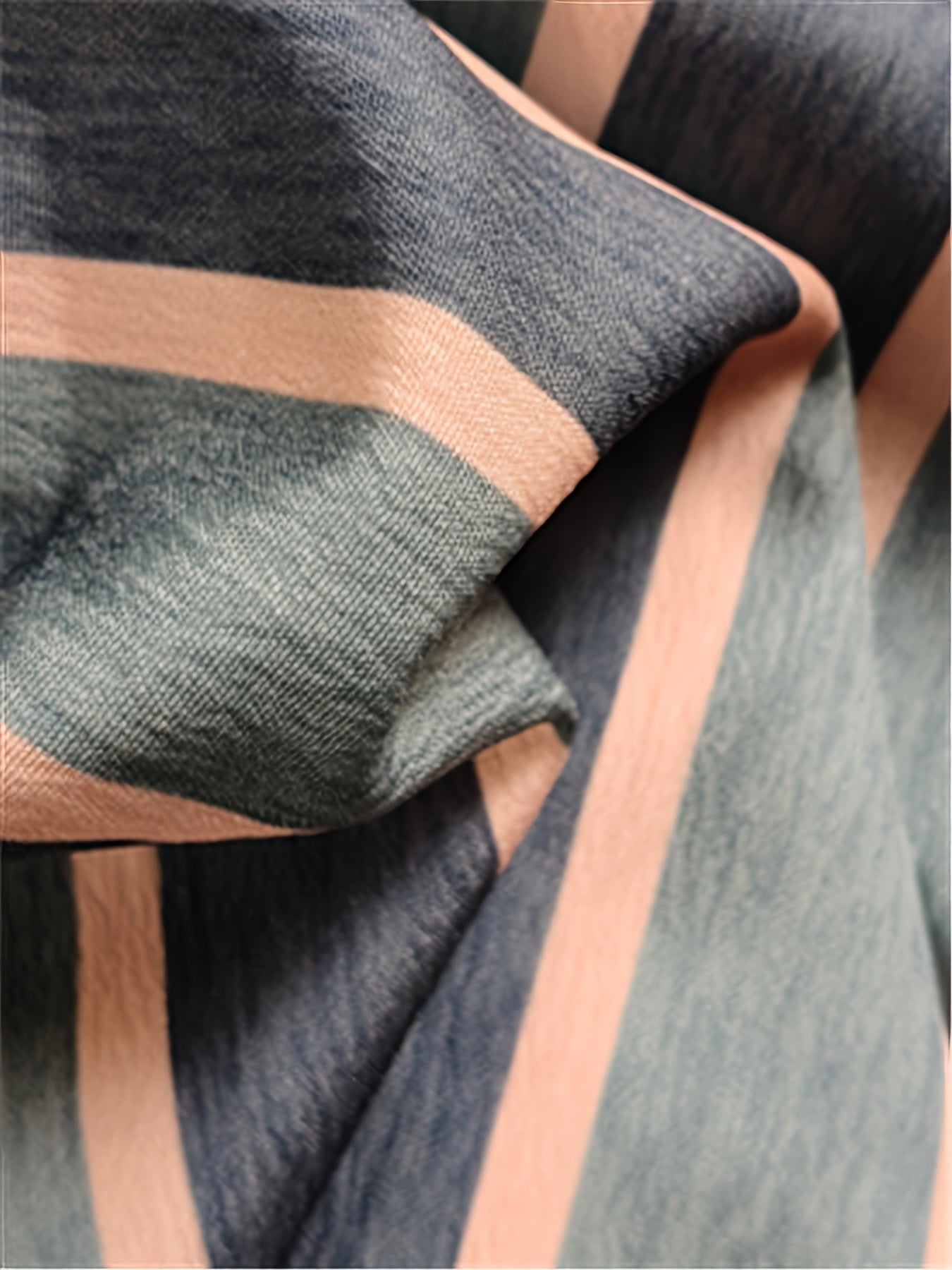 Qirexa - Dames Overhemd met Verticale Strepen, Ruime Pasvorm, Knopjes, Casual Stijl