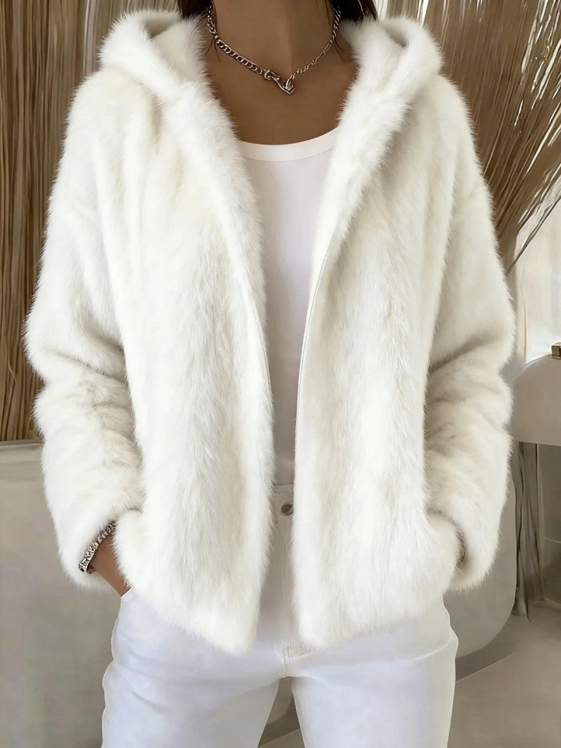 Pavirae - Zachte Pluche Hoodie Jacket