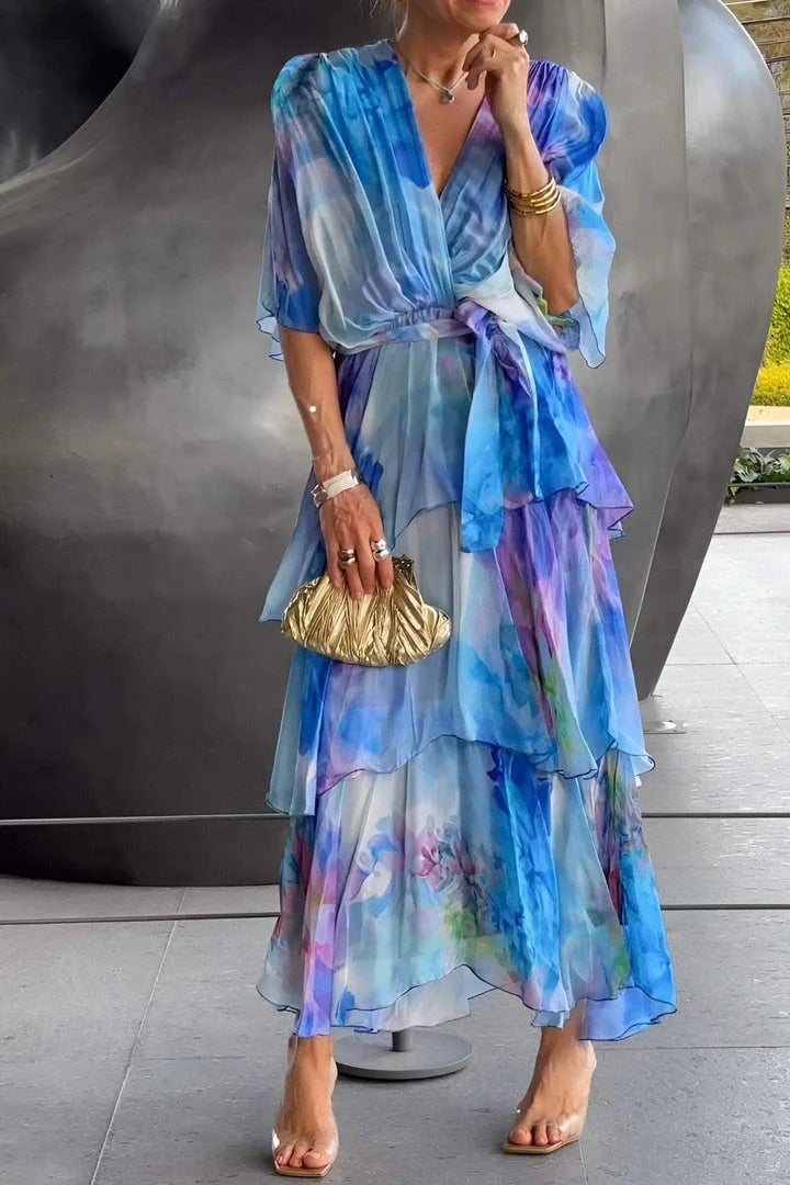 Ayla - Elegante Boheemse Maxi Jurk