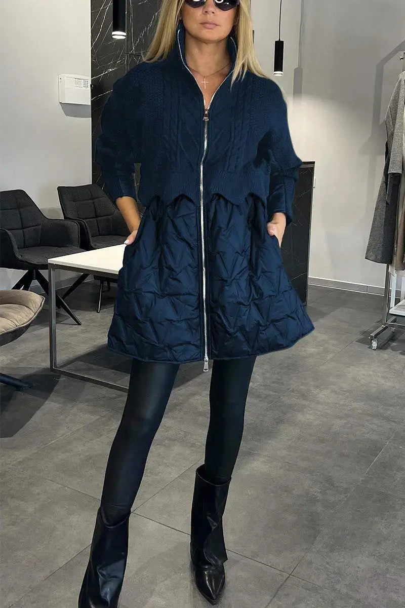 Octavie - Trendy en warm vest met rits
