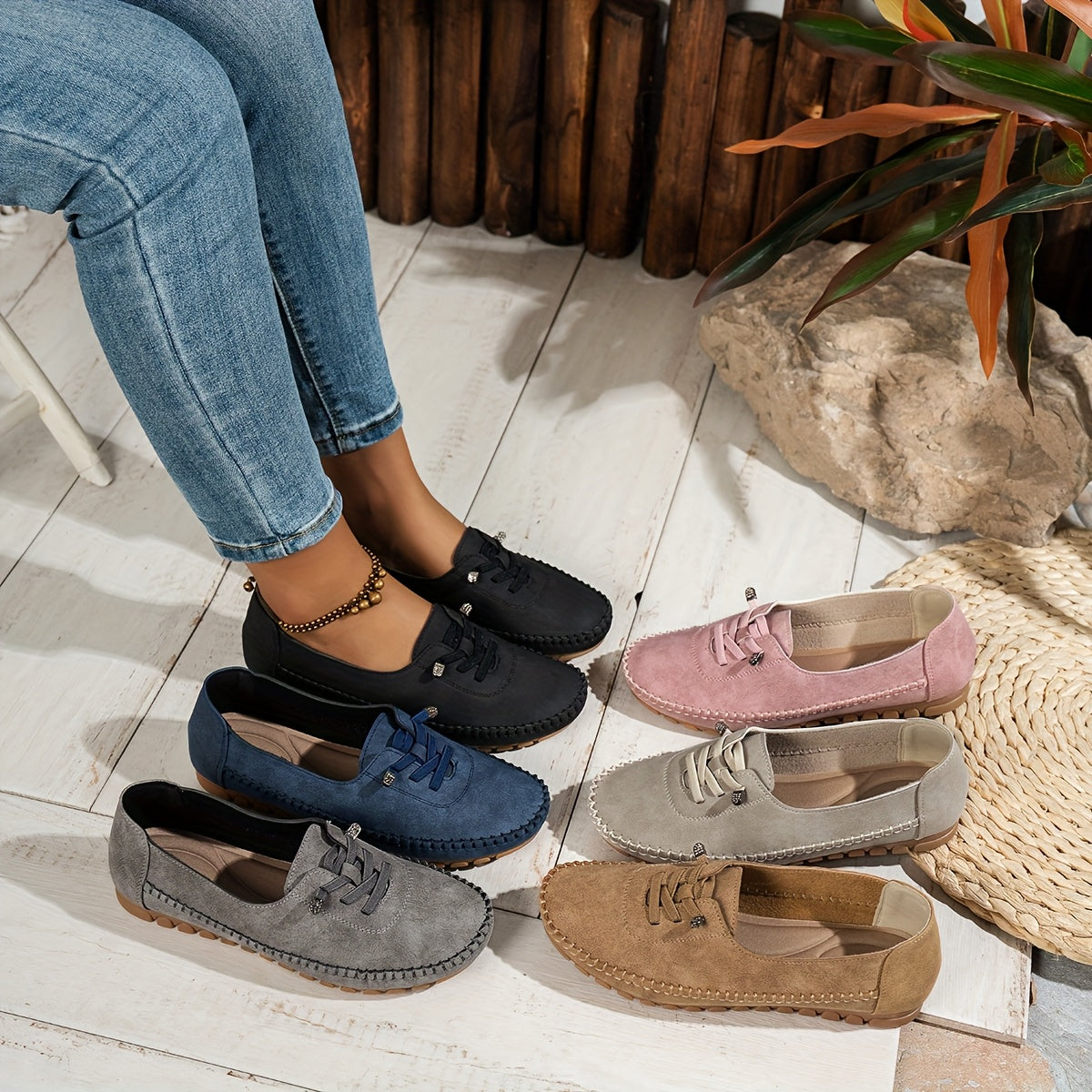 Heliara - Flexibele Mocassins met Volledige Comfortondersteuning