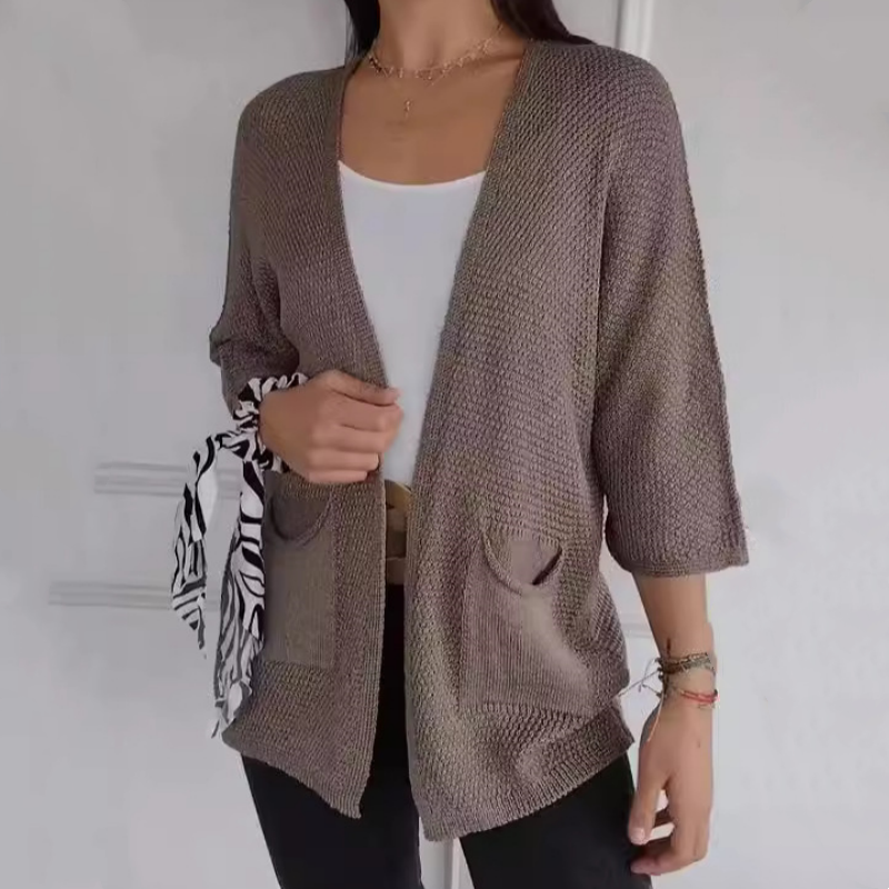 Noor - gebreid vest voor dames