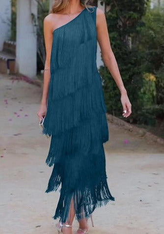 Carol️ - Unieke One-Shoulder Jurk