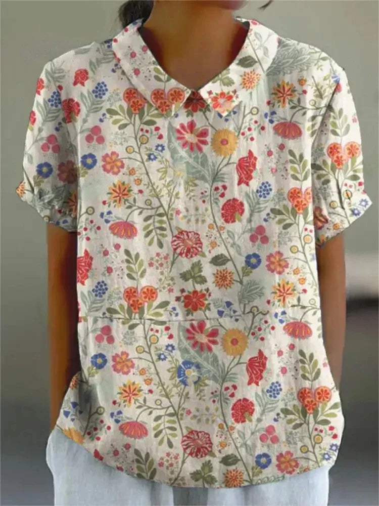 Ombeline - Elegante zomrblouse