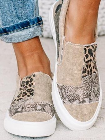 Yana - Trendy instap sneakers met prachtige print