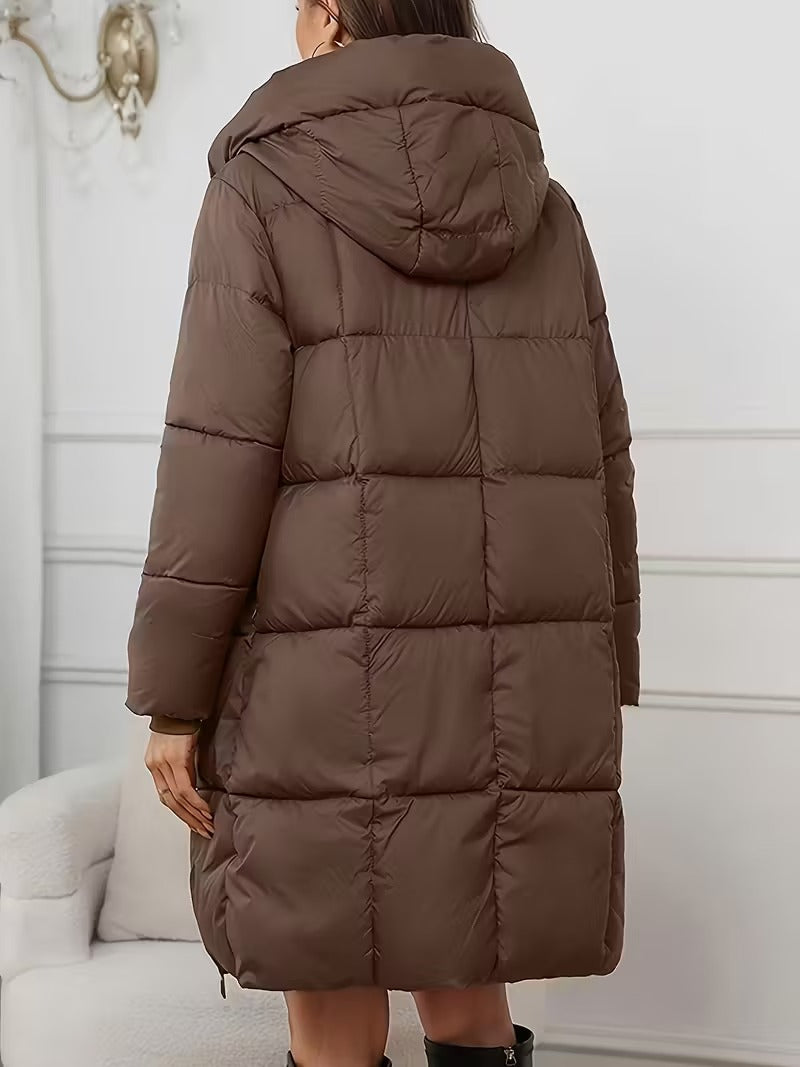 Oralindrea - Lichtgewicht en Elegante Winterjas met Capuchon