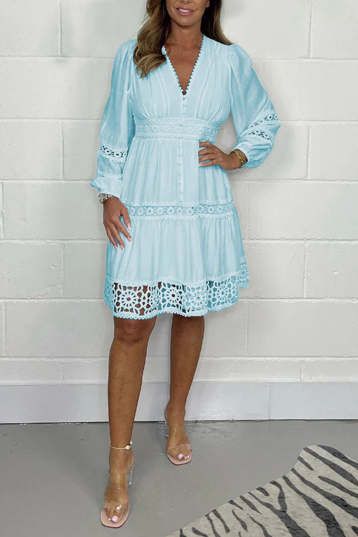 Anya - Vintage kanten jurk voor dames