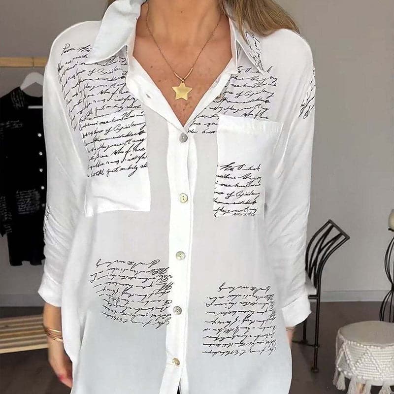 Sina - Elegant en veelzijdig overhemd met print