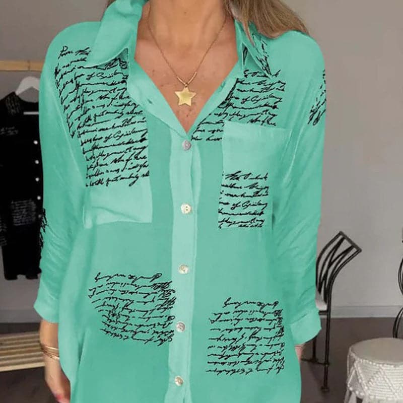 Sina - Elegant en veelzijdig overhemd met print
