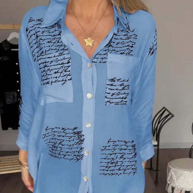 Gisandre - Moderne Gedrukte Blouse voor Dames