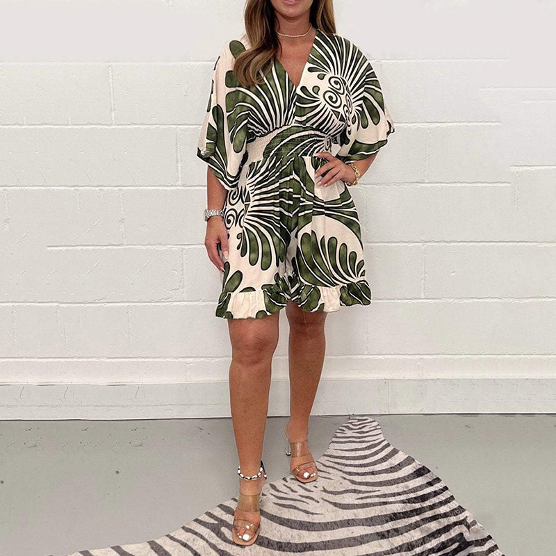 Amani - Casual jumpsuit voor dames met print